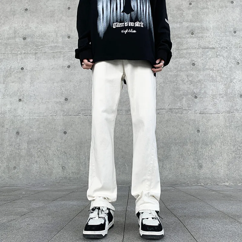 WELTER EXPERIMENT Jeans Unisex White-2
