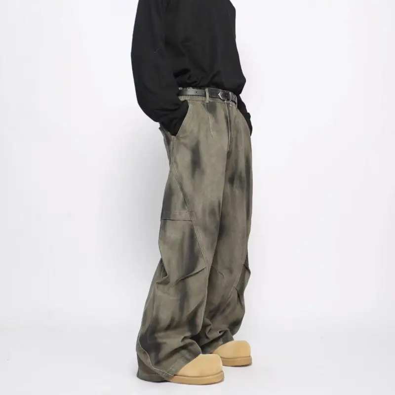 WELTER EXPERIMENT Jeans Unisex Green-4