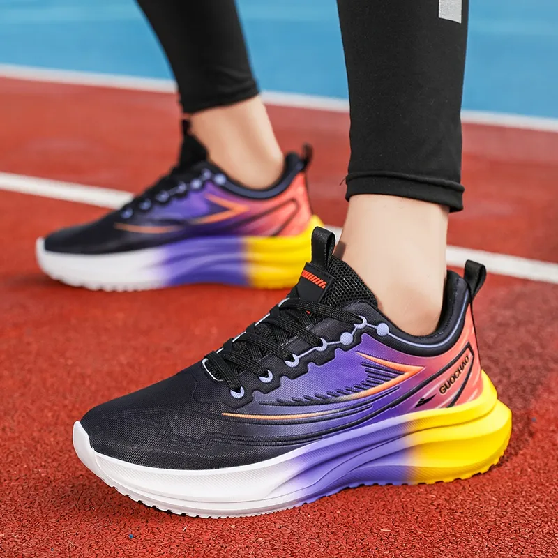 Kuding Anti-Slip And Wear-Resistant Breathable Low-Top Running Shoes Men's-9