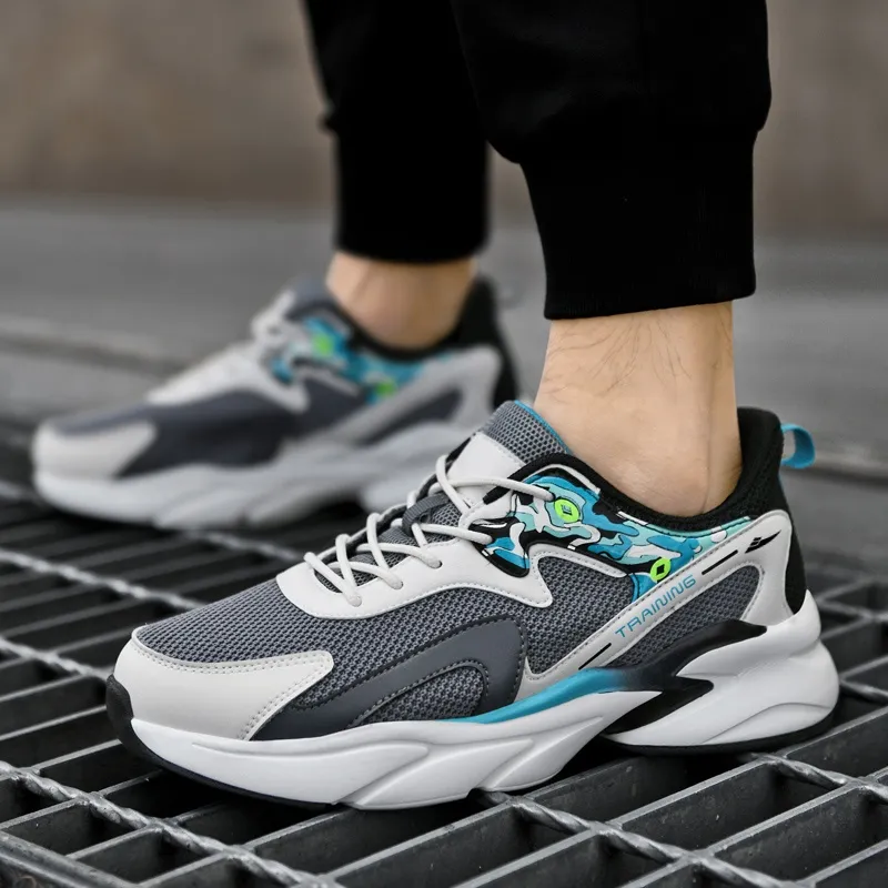 Kuding Cushioned Anti-Slip Wear-Resistant Breathable Lightweight Running Shoes Men's-10