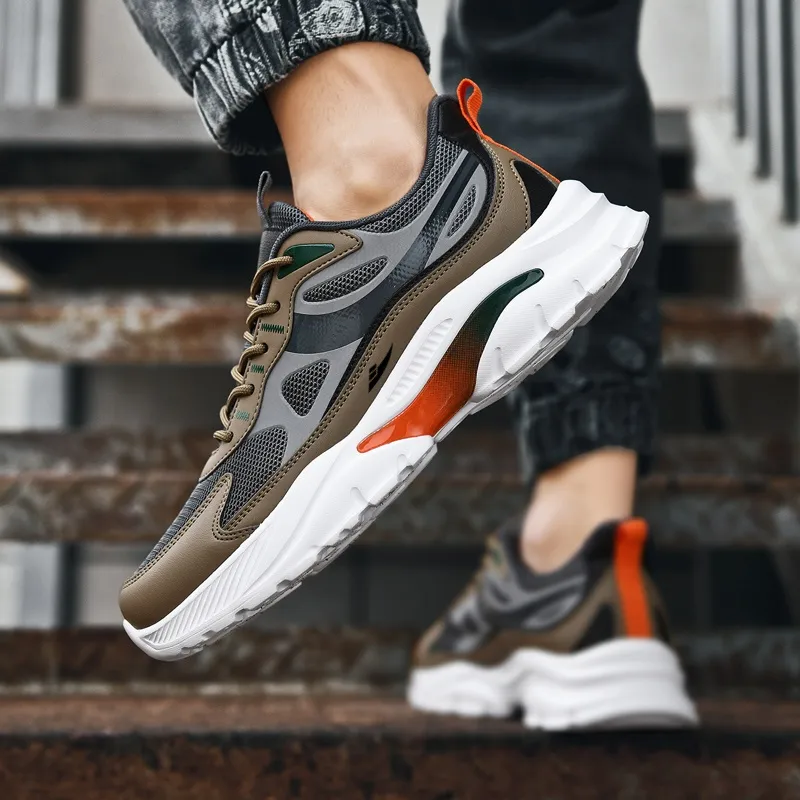 Kuding Cushioning Anti Slip And Wear Resistant Breathable Coverage Low Top Long Distance Running Running Shoes Men's-9