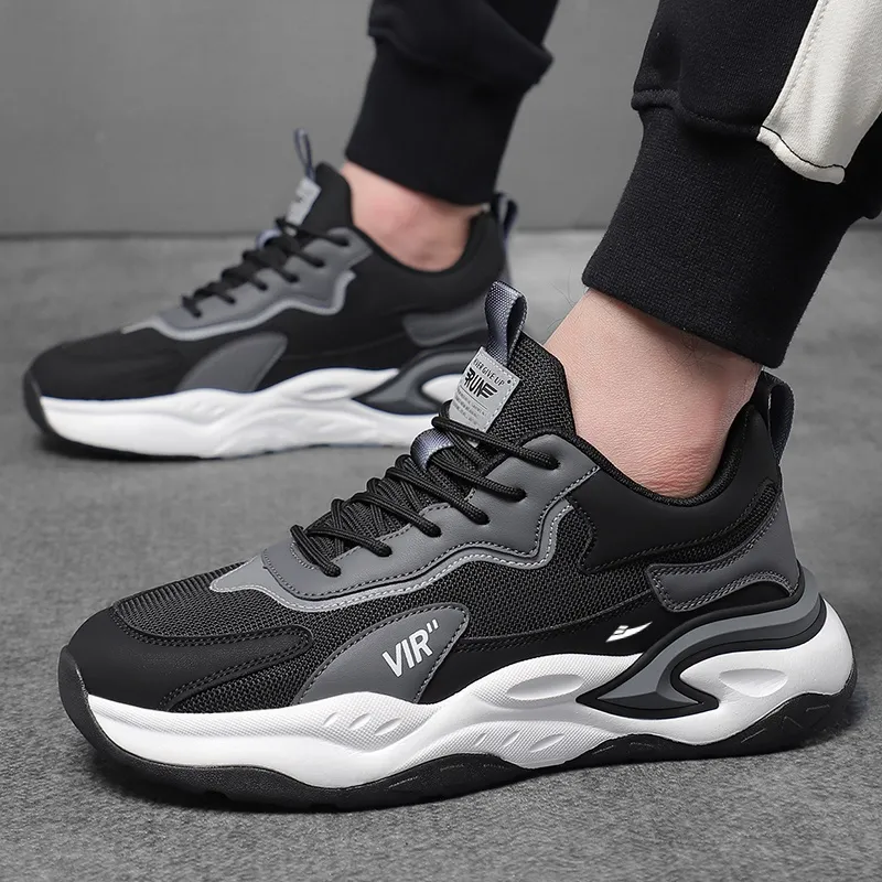 Kuding Cushioning Anti Slip Wear Resistant Breathable Lightweight Rebound Running Shoes Men's-7
