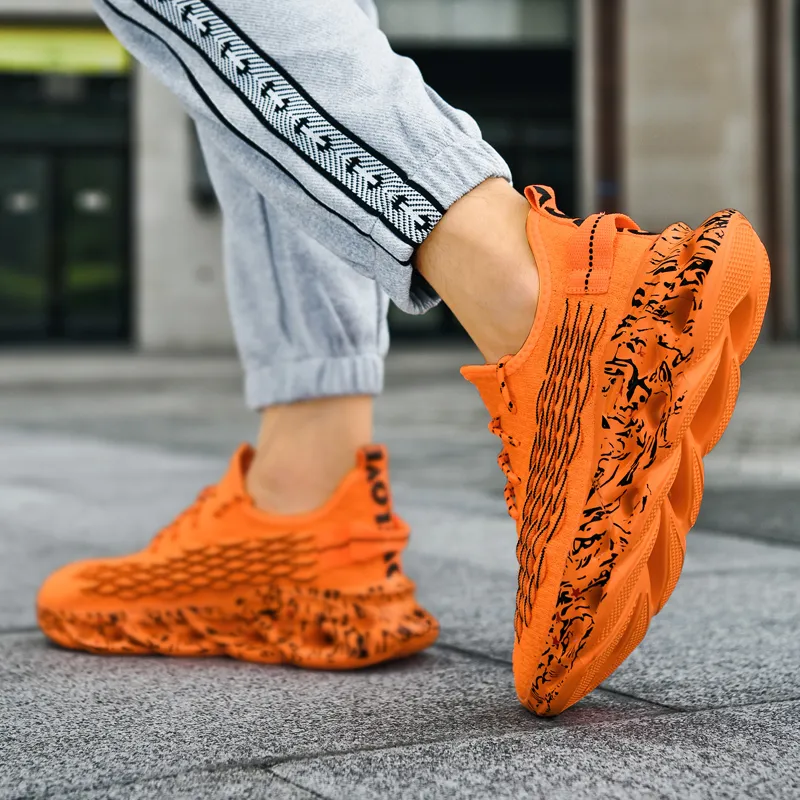 Kuding Cushioning Breathable Coverage Lightweight Height Increasing Casual Shoes Men's-19
