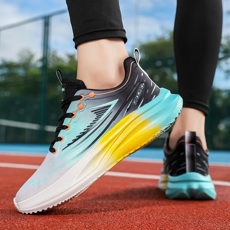 Kuding Anti-Slip And Wear-Resistant Breathable Low-Top Running Shoes Men's-6