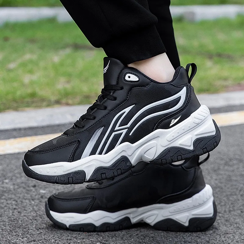 Kuding Anti-Slip And Wear-Resistant Warm Low-Top Running Shoes Men's-18