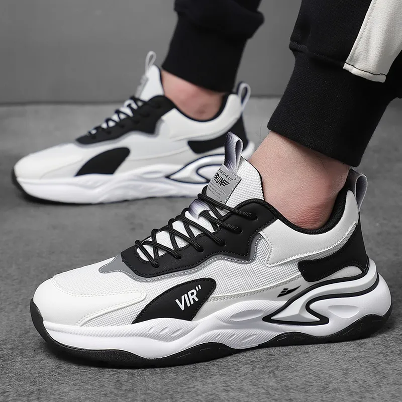 Kuding Cushioning Anti Slip Wear Resistant Breathable Lightweight Rebound Running Shoes Men's-11