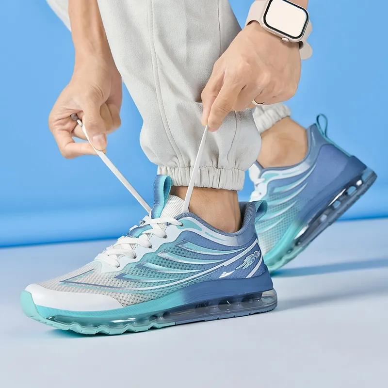 Kuding Cushioning Anti-Slip Wear-Resistant Breathable Moisture-Wicking Running Shoes Men's-5