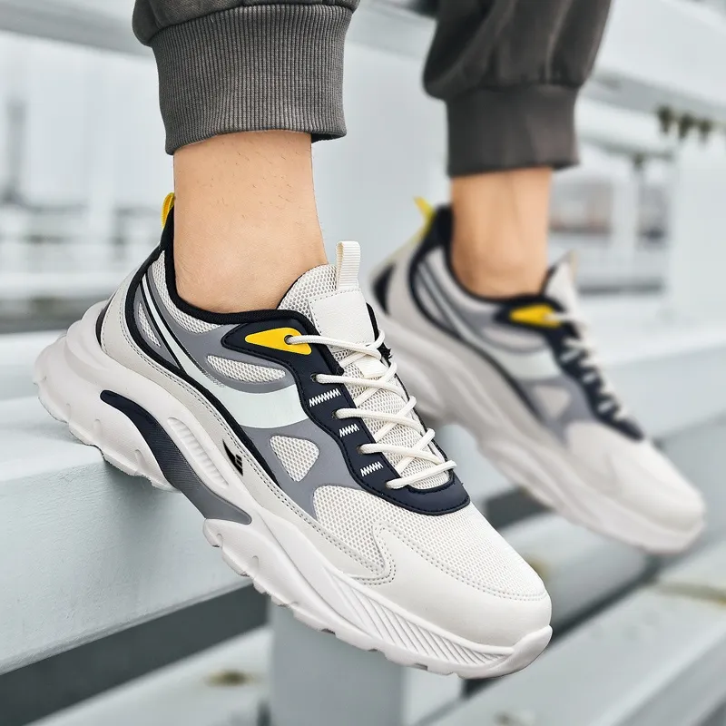 Kuding Cushioning Anti Slip And Wear Resistant Breathable Coverage Low Top Long Distance Running Running Shoes Men's-3
