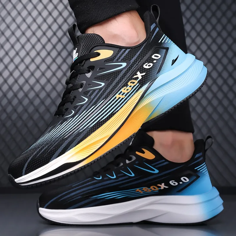 Kuding Running Shoes Men Low Top White Fleece Lined Black Fleece Lined Black White-7