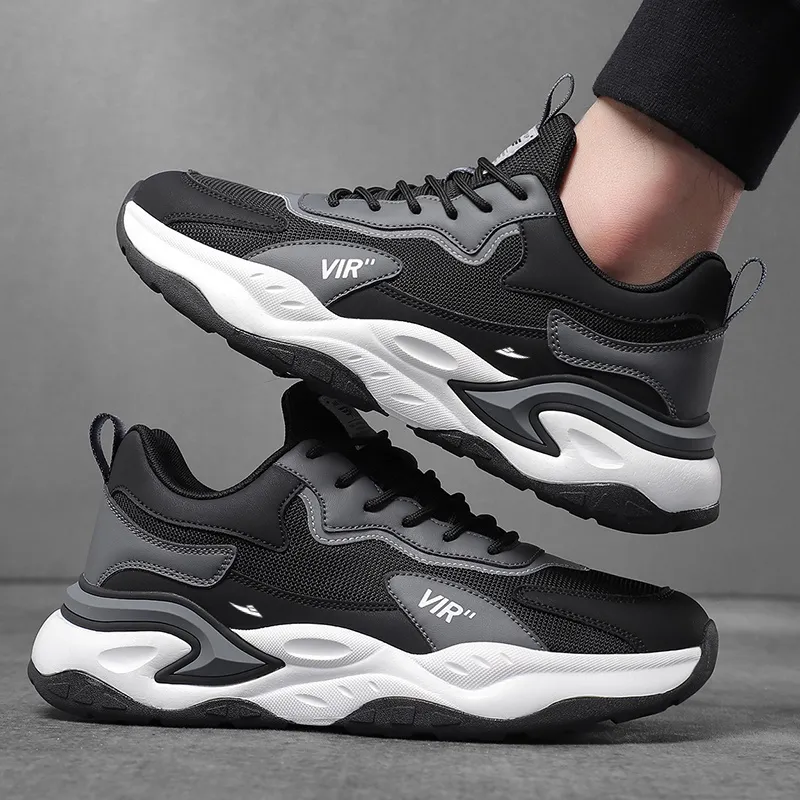 Kuding Cushioning Anti Slip Wear Resistant Breathable Lightweight Rebound Running Shoes Men's-6