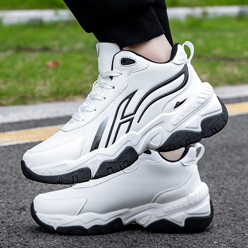 Kuding Anti-Slip And Wear-Resistant Warm Low-Top Running Shoes Men's-21