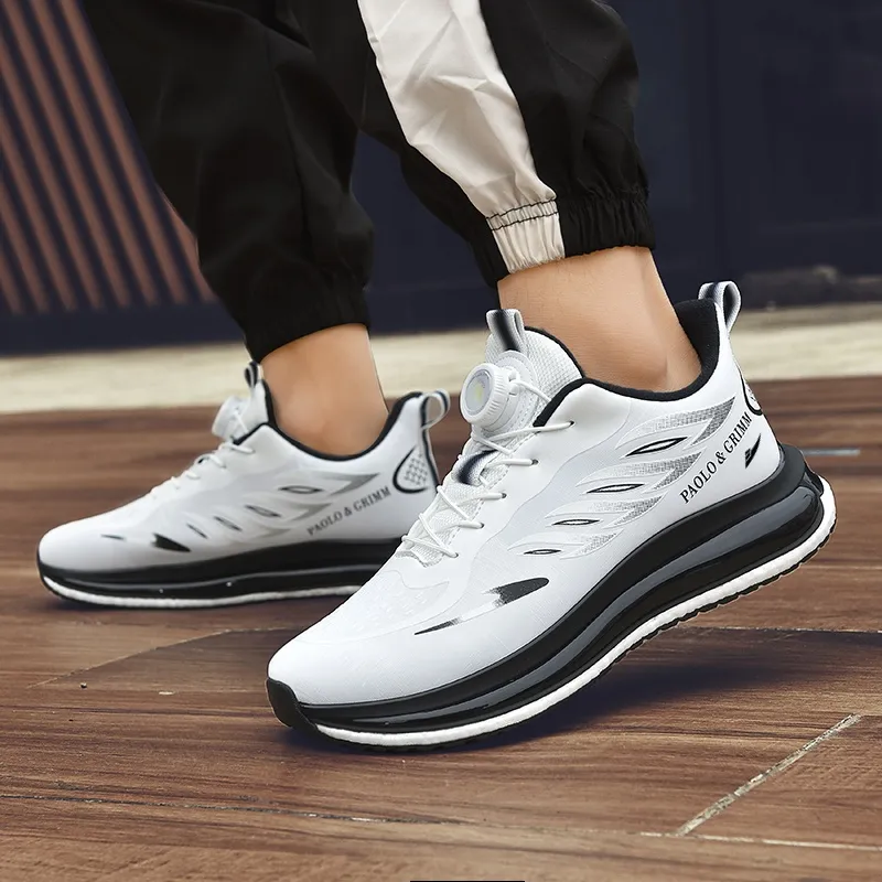 Kuding Cushioning Anti-Slip Wear-Resistant Water-Resistant Impact-Resistant Rebound Low-Top Casual Shoes Unisex-1