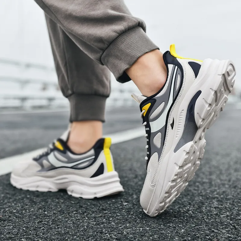 Kuding Cushioning Anti Slip And Wear Resistant Breathable Coverage Low Top Long Distance Running Running Shoes Men's-2