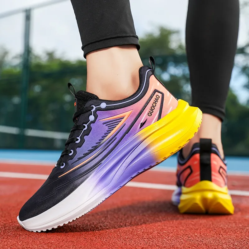 Kuding Anti-Slip And Wear-Resistant Breathable Low-Top Running Shoes Men's-10