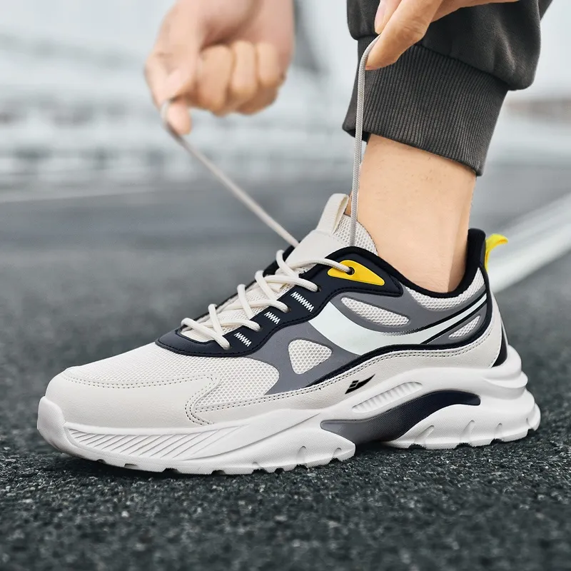 Kuding Cushioning Anti Slip And Wear Resistant Breathable Coverage Low Top Long Distance Running Running Shoes Men's-1