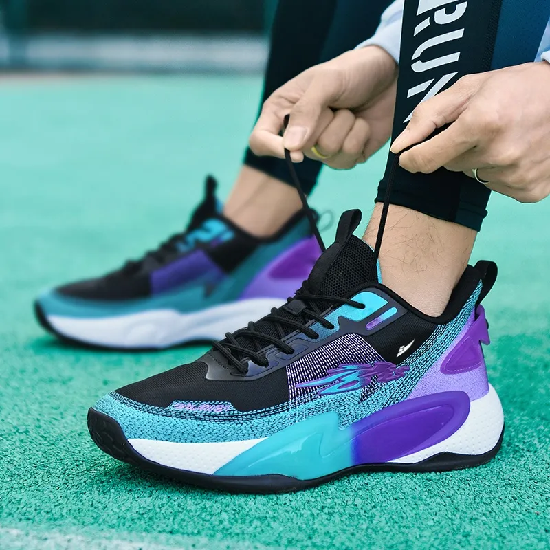 Kuding Cushioning Anti-Slip And Wear-Resistant Breathable Coverage Support Basketball Shoes Unisex-2