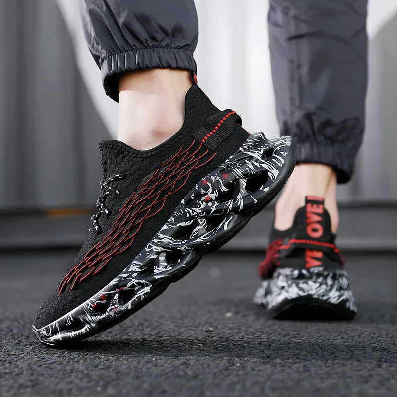 Kuding Cushioning Breathable Coverage Lightweight Height Increasing Casual Shoes Men's-13
