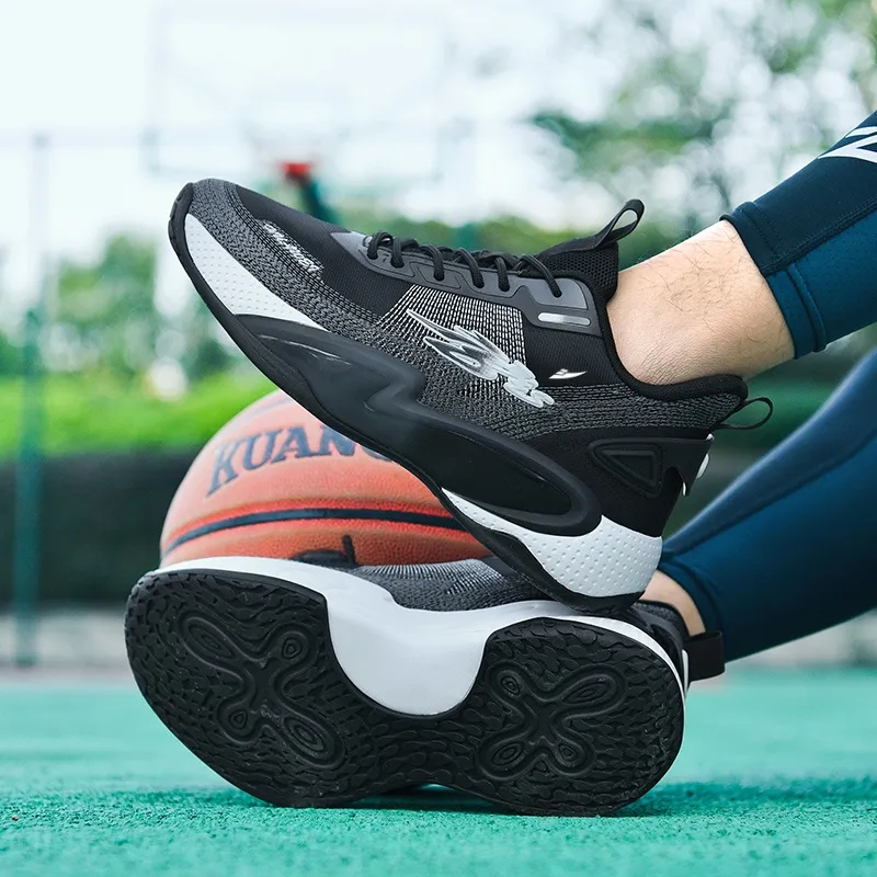 Kuding Cushioning Anti-Slip And Wear-Resistant Breathable Coverage Support Basketball Shoes Unisex-7