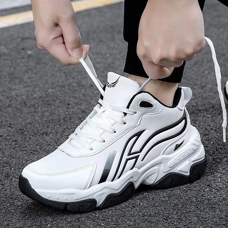 Kuding Anti-Slip And Wear-Resistant Warm Low-Top Running Shoes Men's-22