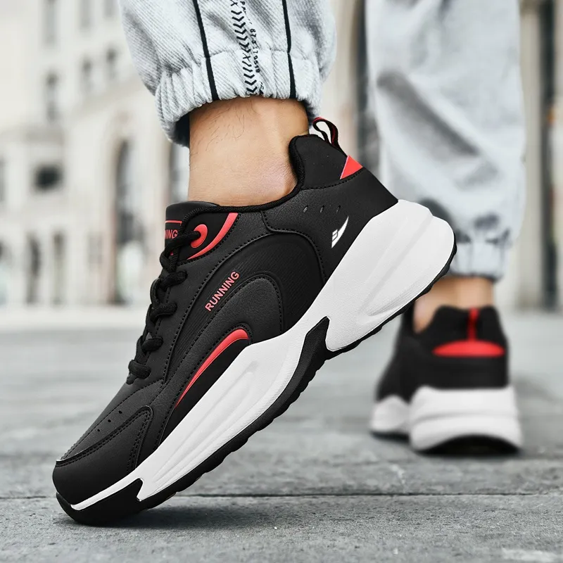 Kuding Cushioned Anti-Slip Wear-Resistant Water-Resistant Moisture-Wicking Lightweight Breathable Running Shoes Men's-7