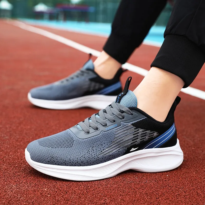 Kuding Cushioned Anti Slip Wear Resistant Breathable Lightweight Running Shoes Men's-9