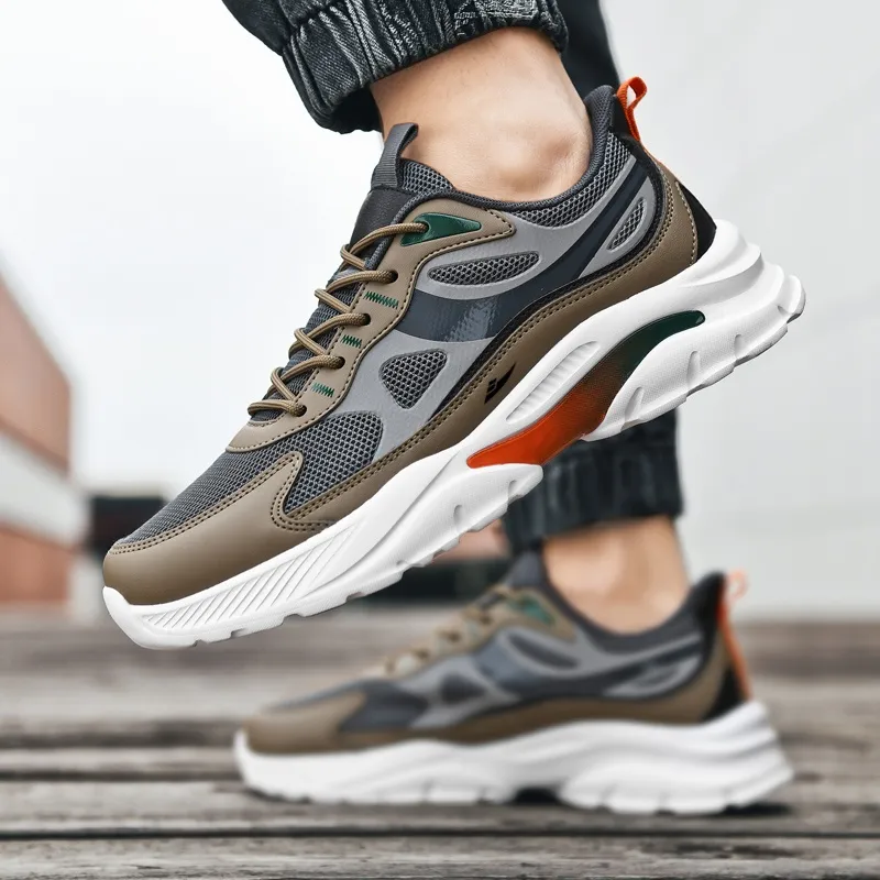 Kuding Cushioning Anti Slip And Wear Resistant Breathable Coverage Low Top Long Distance Running Running Shoes Men's-11
