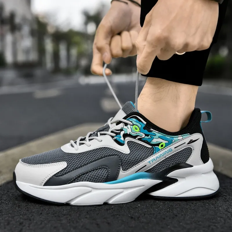 Kuding Cushioned Anti-Slip Wear-Resistant Breathable Lightweight Running Shoes Men's-9