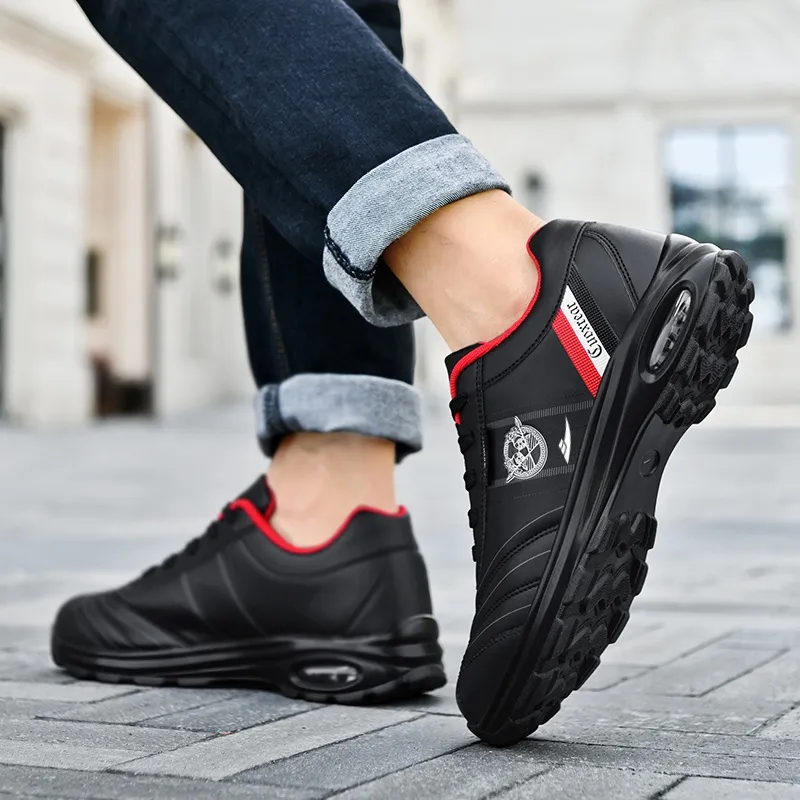 Kuding Cushioned Anti Slip Wear Resistant Waterproof Breathable Lightweight Casual Shoes Men's-10