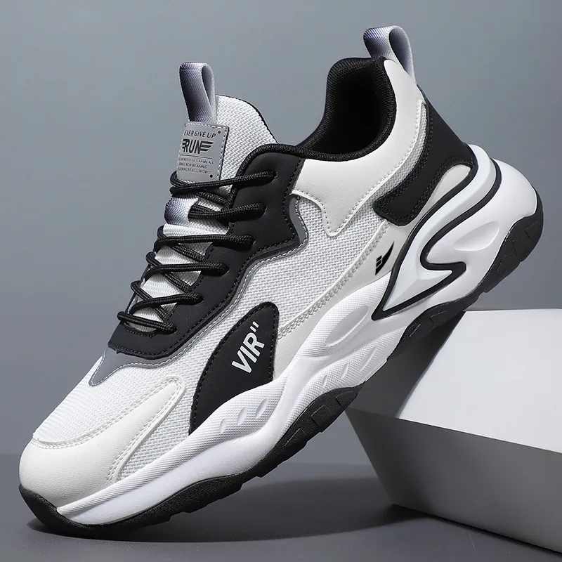 Kuding Cushioning Anti Slip Wear Resistant Breathable Lightweight Rebound Running Shoes Men's-9