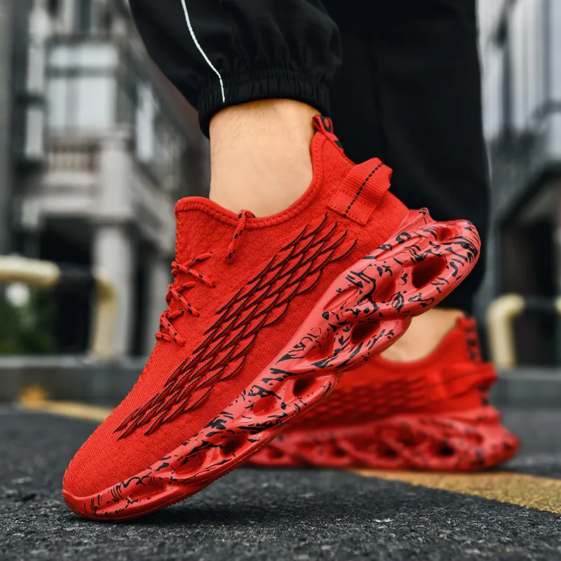 Kuding Cushioning Breathable Coverage Lightweight Height Increasing Casual Shoes Men's-4