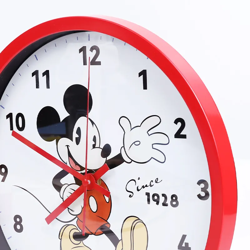 Disney Sweeping Seconds Movement Alarm Clock Unisex White-1