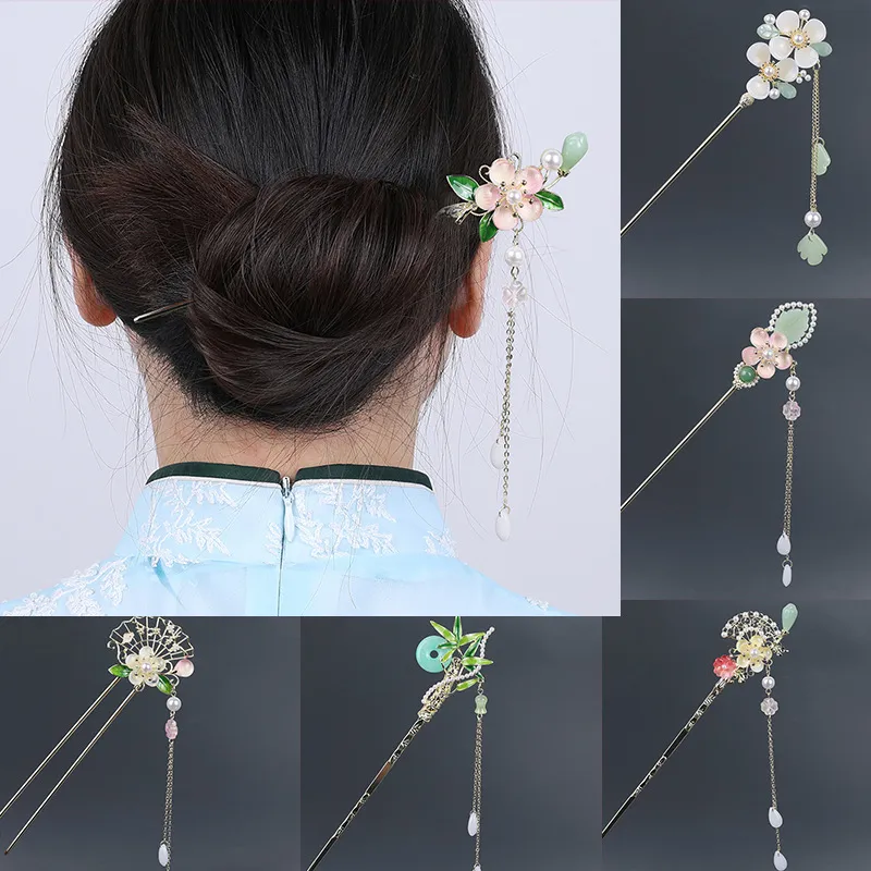 OLLBERNI Zinc Alloy Hairpins Women's-1