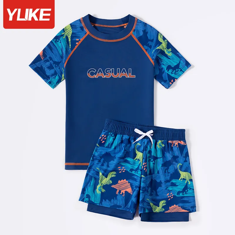 YUKE Swimming Sets Elastane Indoor & Outdoor Kids' Maximum 4XL Blue-4