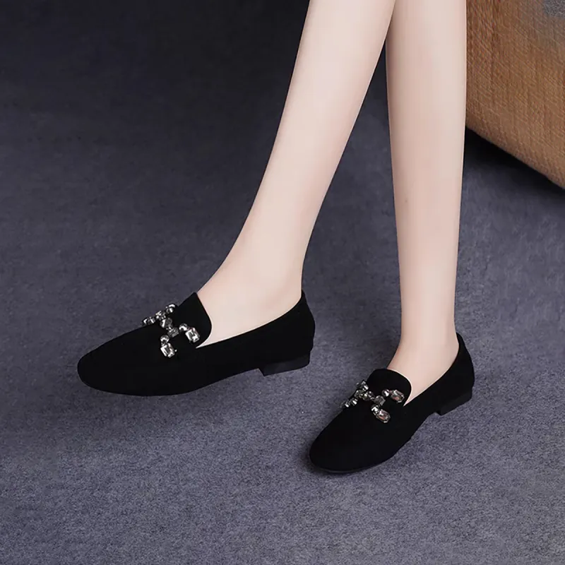 LESELE Loafers Women's Black-6