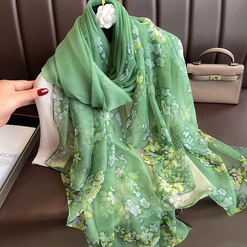 Cranta Komeia Silk Scarves Women's-2