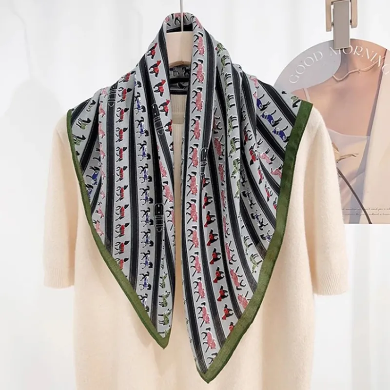 Cranta Komeia Silk Scarves Women's-5