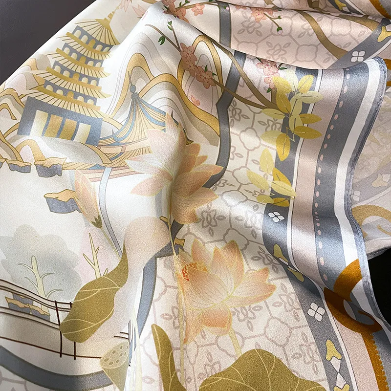 Cranta Komeia Silk Scarves Women's-3