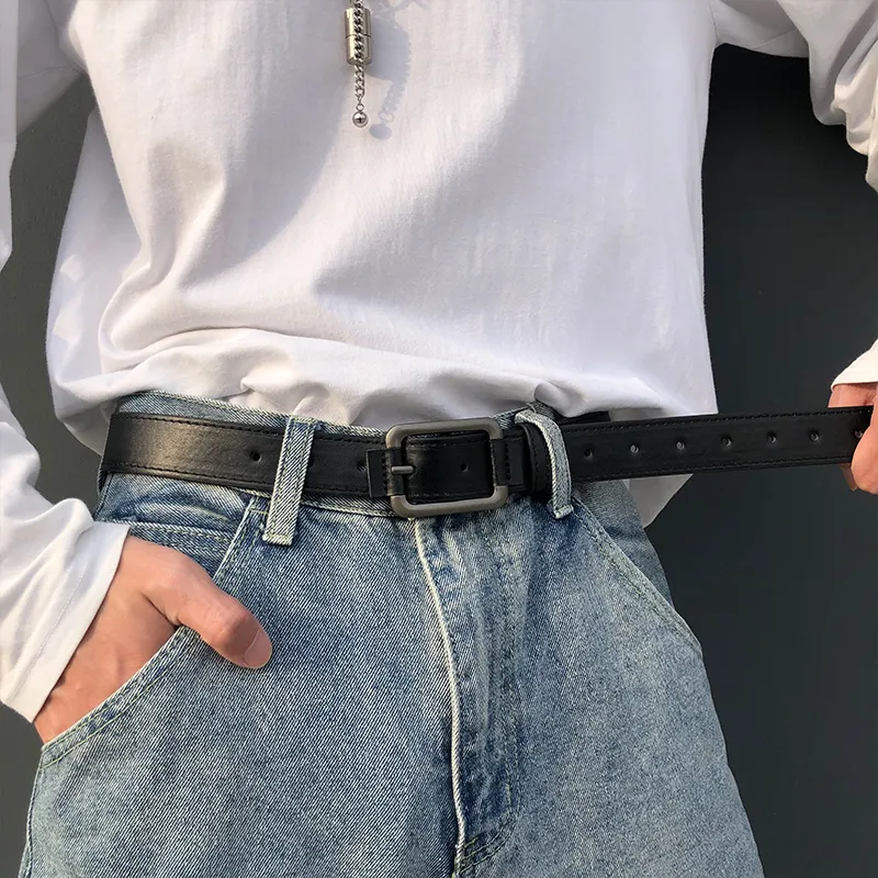 Cranta Komeia Cow Leather Belts Men's 2.8cm-4