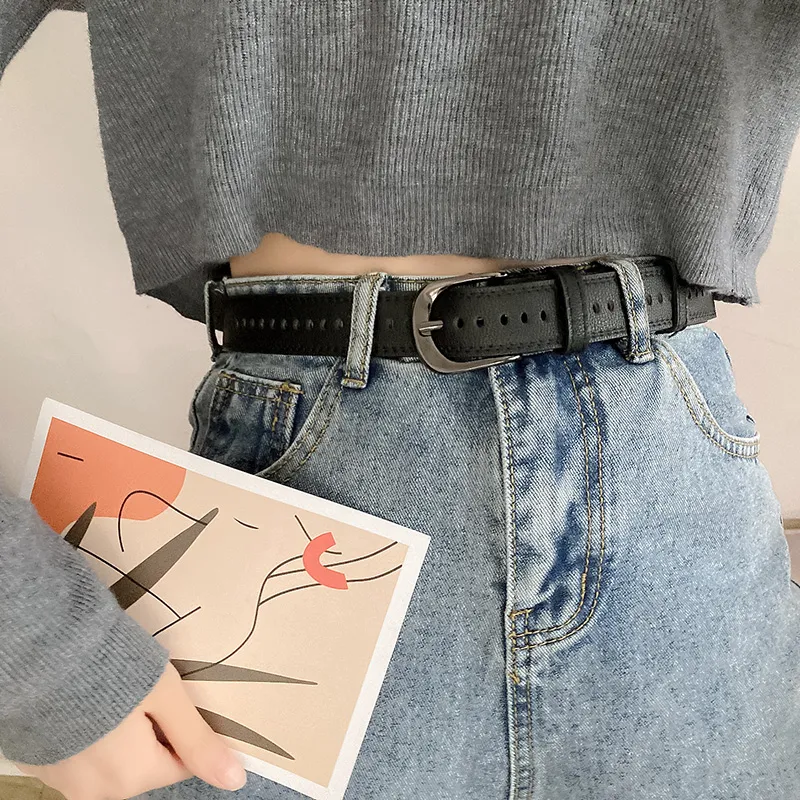 Cranta Komeia Cow Leather Belts Women's 2.7cm-2