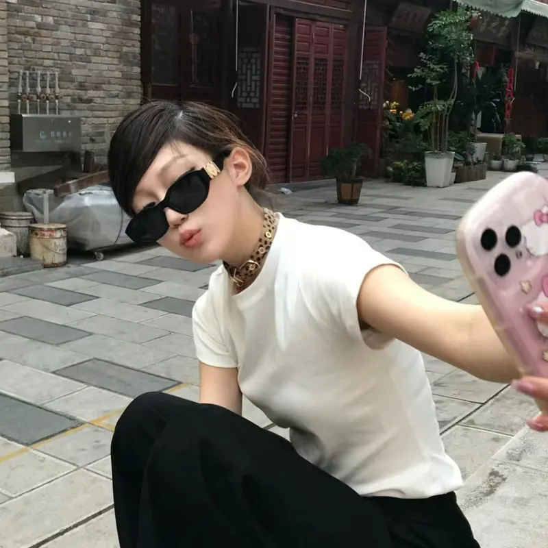 Cranta Komeia Resin Cat Eye Sunglasses Unisex-1