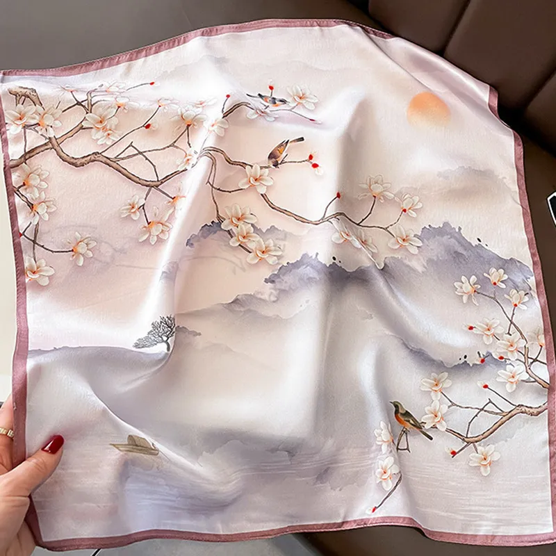 Cranta Komeia Silk Scarves Women's-3