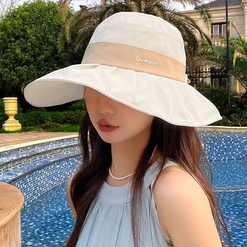 Cranta Komeia Polyester Sun Protection Hats Women's-5