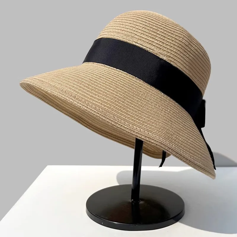 Cranta Komeia Straw Woven Sun Protection Hats Women's-3