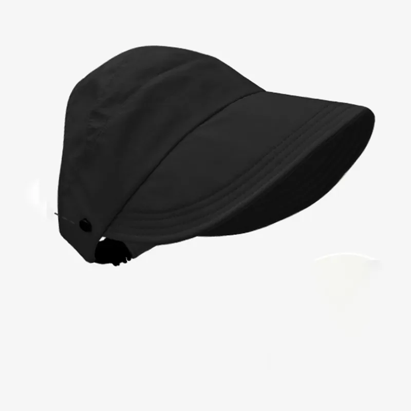 Polyester Material For Hanging Masks Fashion Versatile Multi Style Sun Protection Hat Women's-6