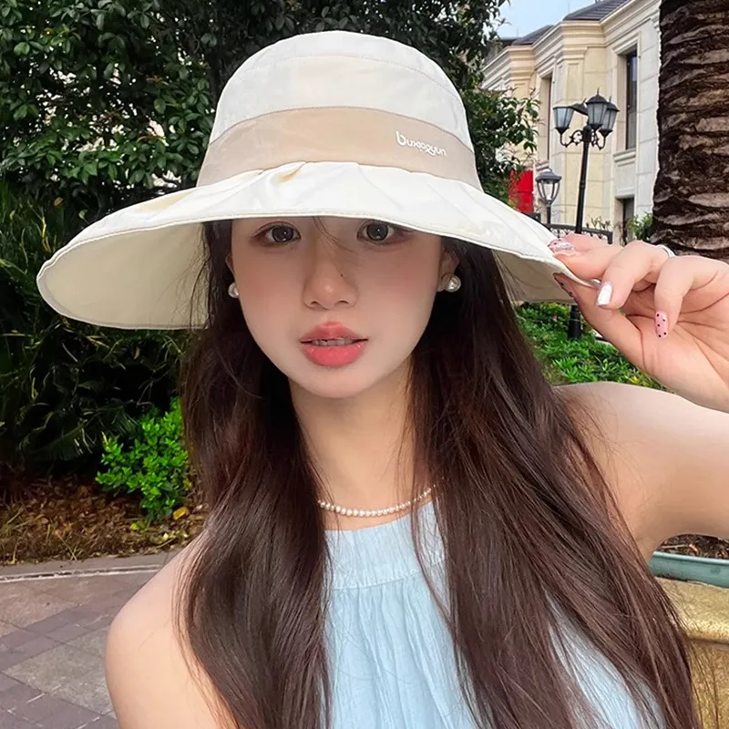 Cranta Komeia Polyester Sun Protection Hats Women's-3