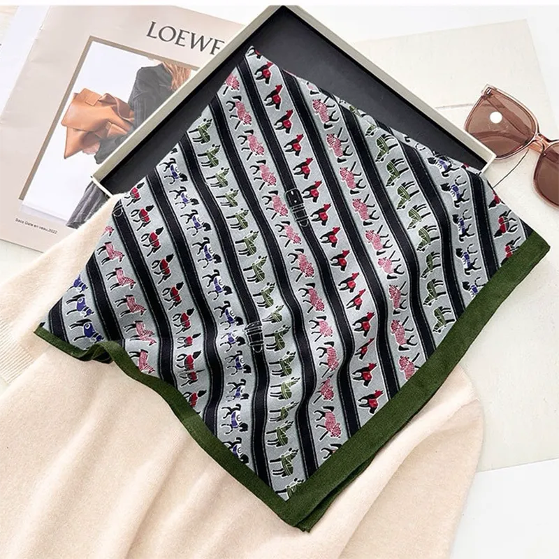 Cranta Komeia Silk Scarves Women's-2