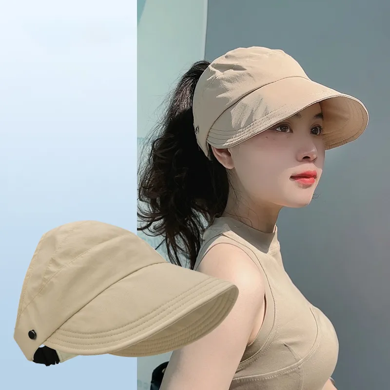 Cranta Komeia Polyester Visor Cap Women's-3