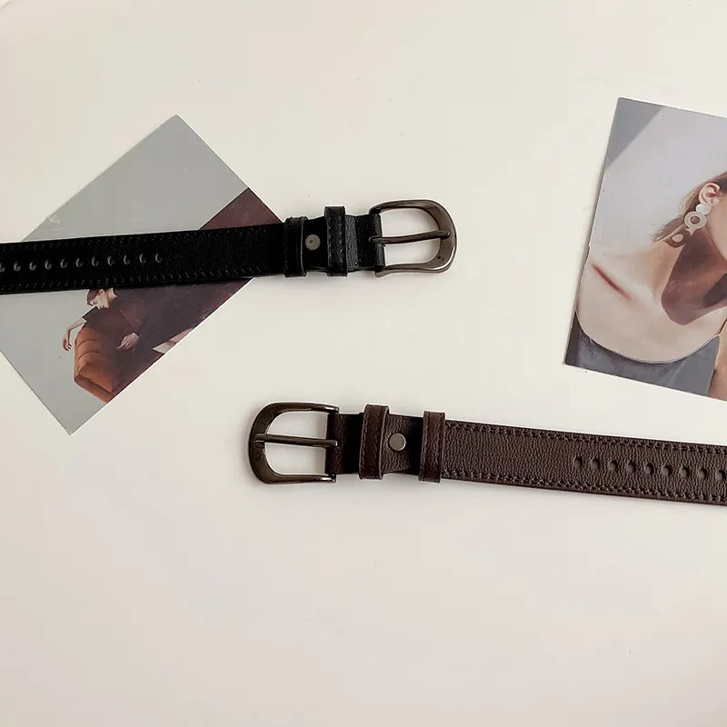 Cranta Komeia Cow Leather Belts Women's 2.7cm-3