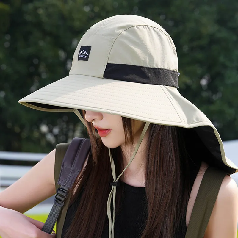 Cranta Komeia Polyester Sun Protection Hats Women's-3