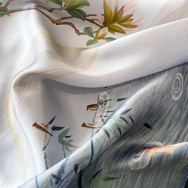 Cranta Komeia Silk Scarves Women's-2